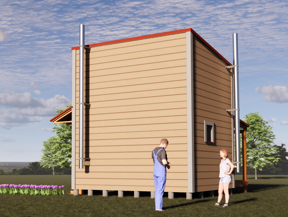 Задній фасад