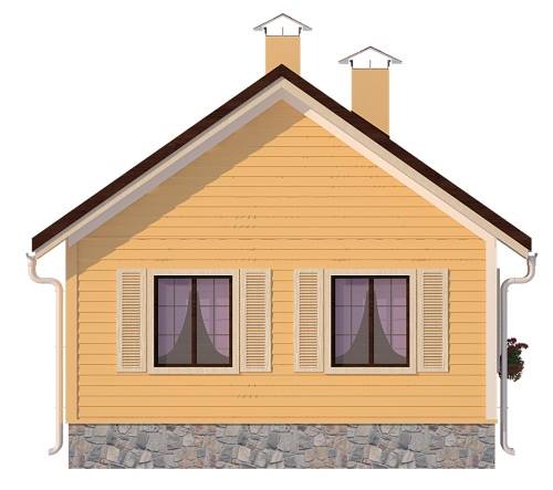 Задній фасад