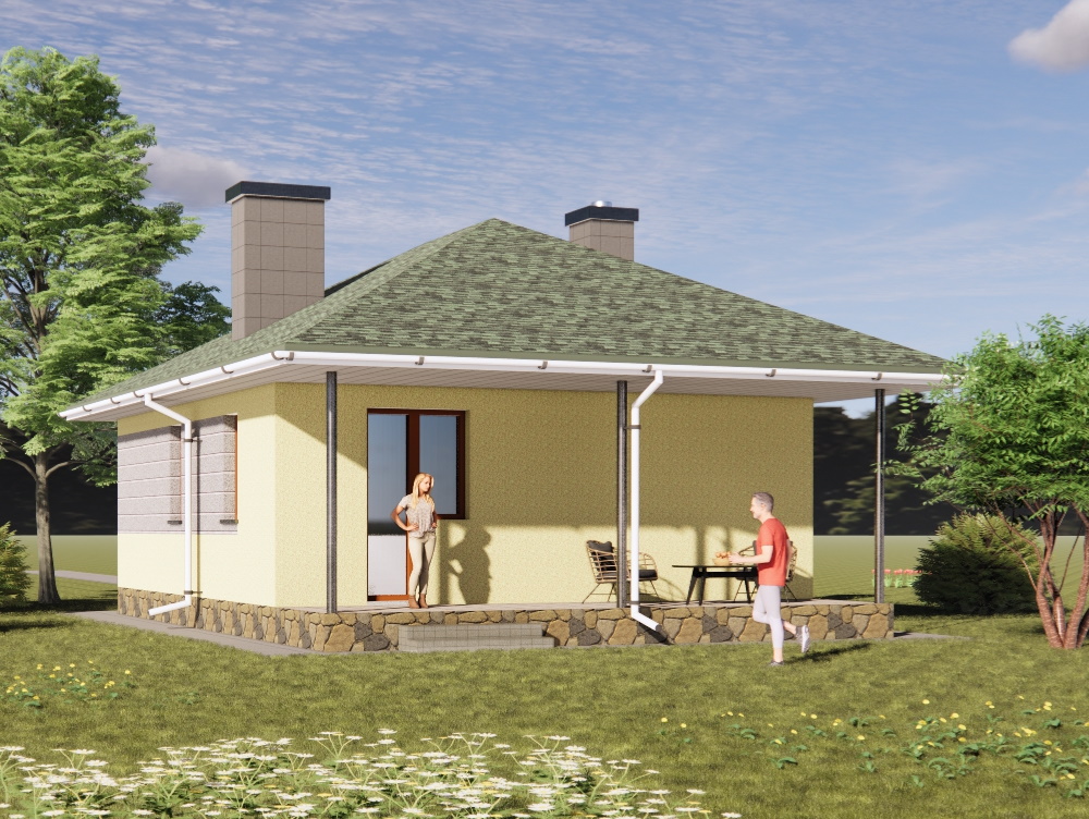 Задній фасад