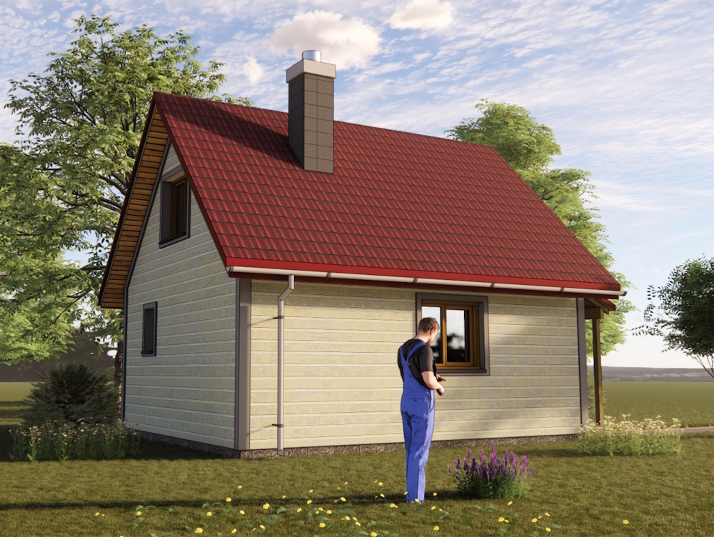 Задній фасад