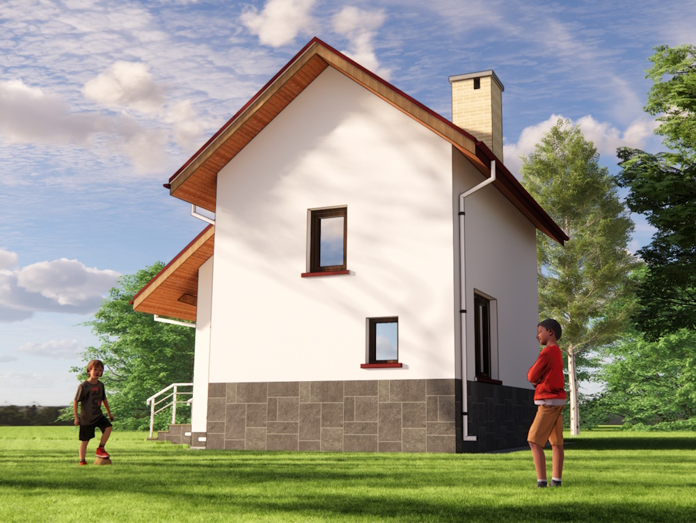 Задній фасад