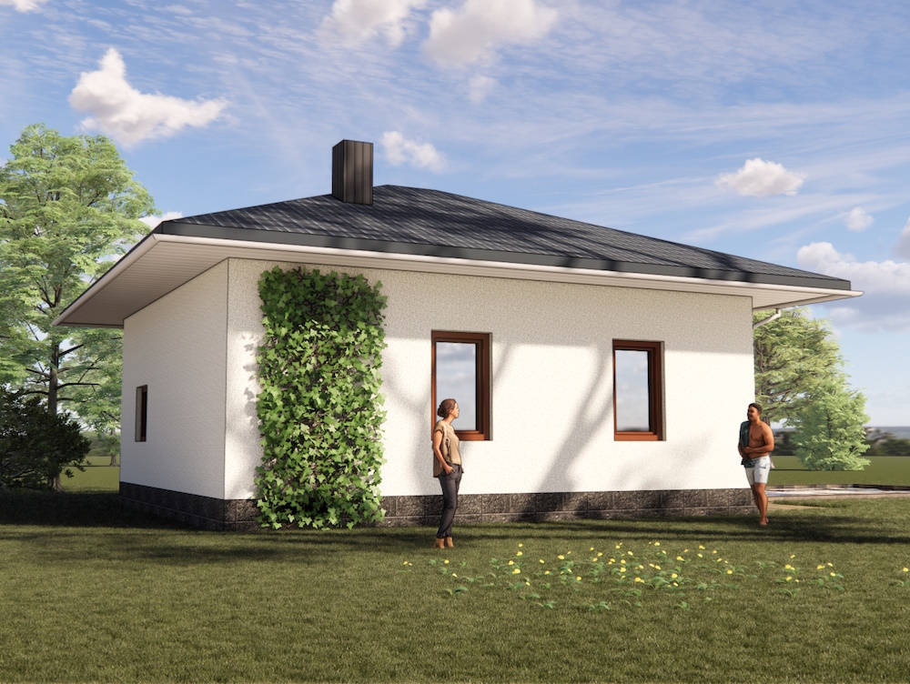 Задній фасад