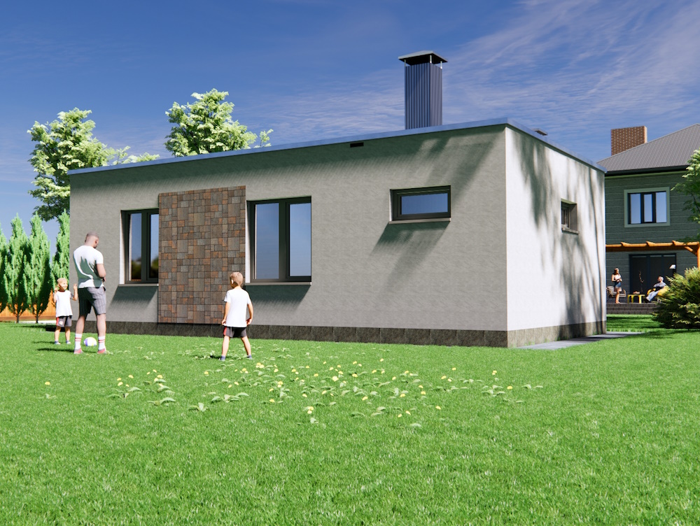 Задній фасад