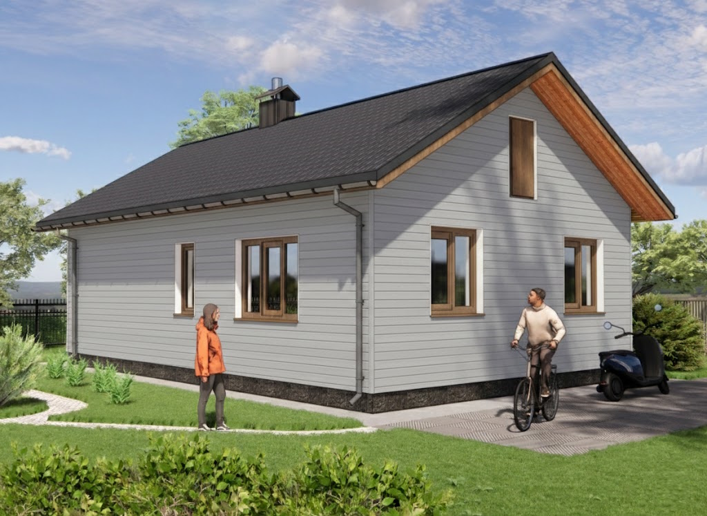 Задній фасад