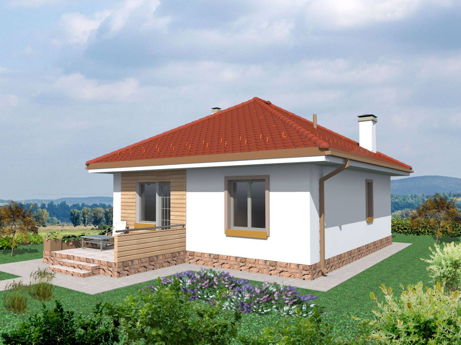 Задній фасад