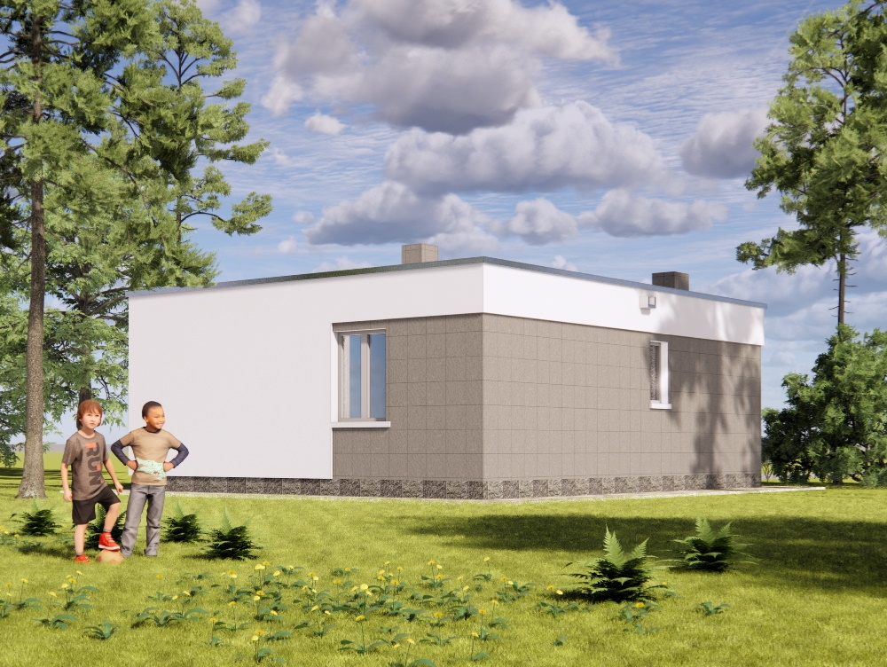 Задній фасад