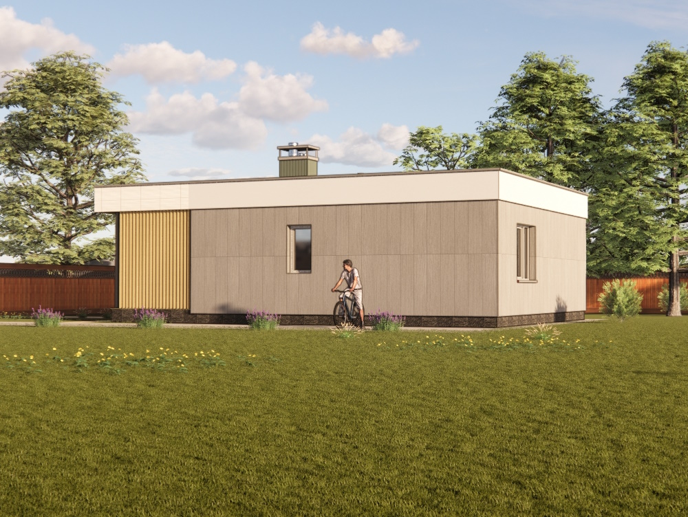 Задній фасад