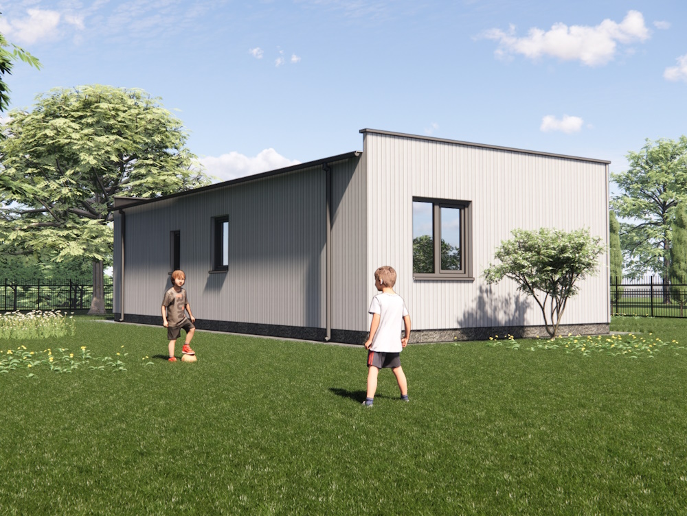 Задній фасад