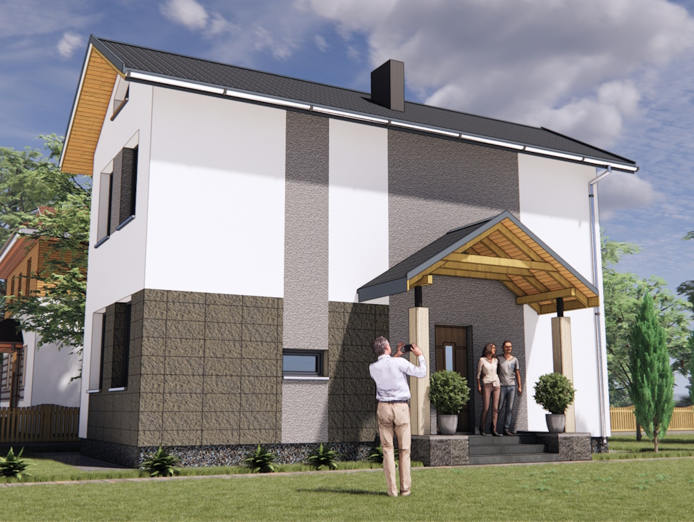 Задній фасад