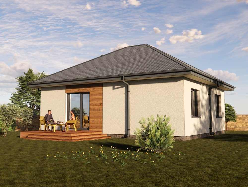 Задній фасад