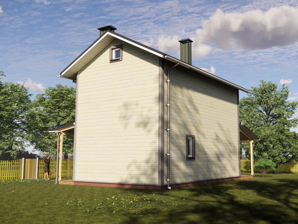 Задній фасад