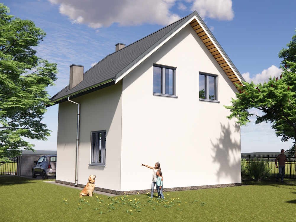 Задній фасад