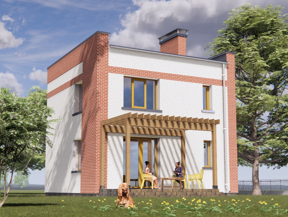 Задній фасад