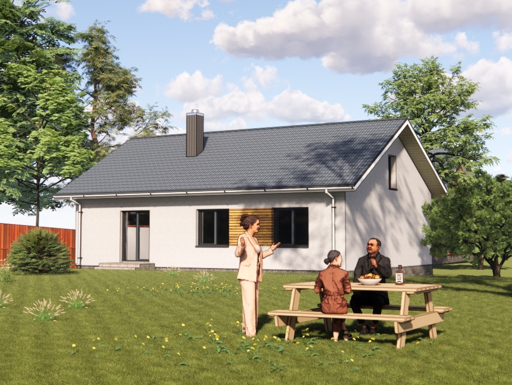 Задній фасад