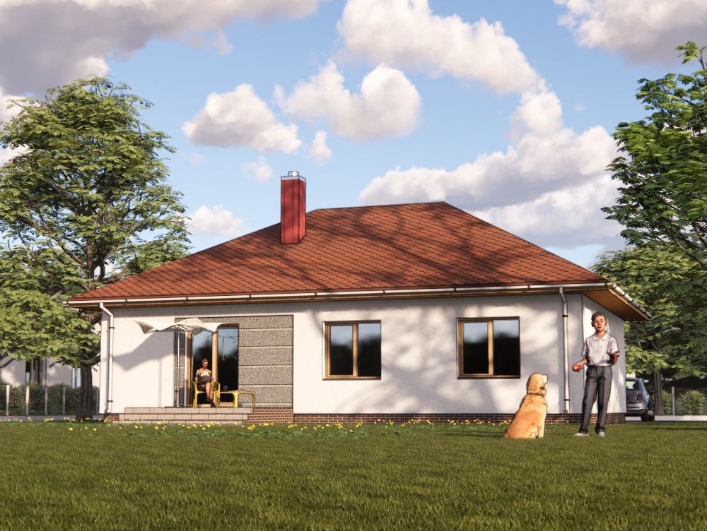 Задній фасад