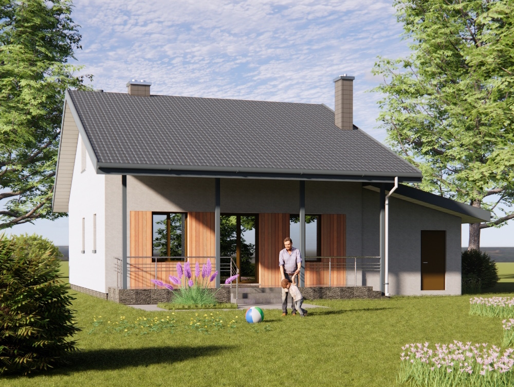 Задній фасад