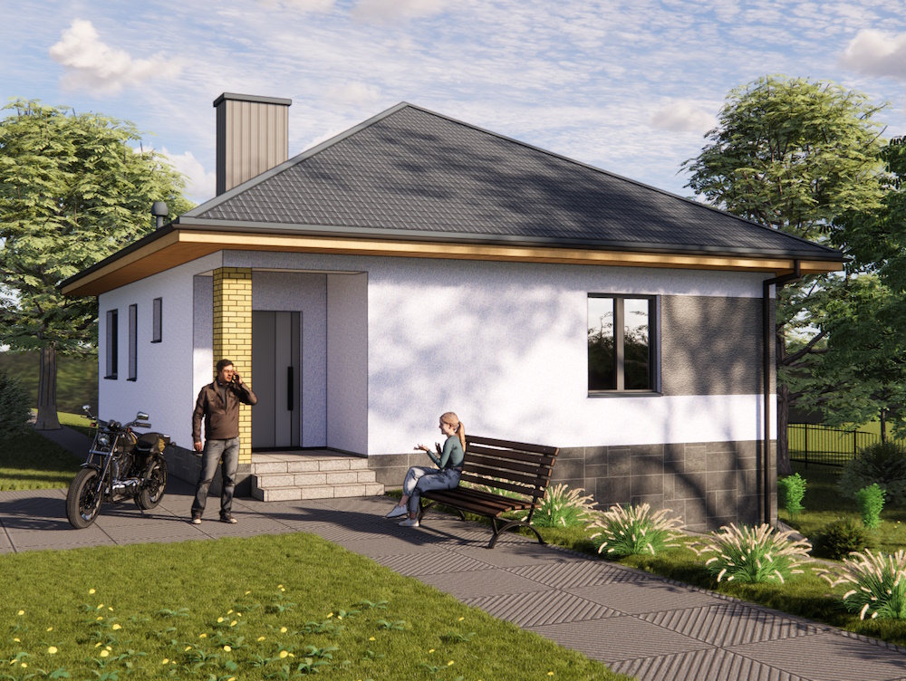 Задній фасад