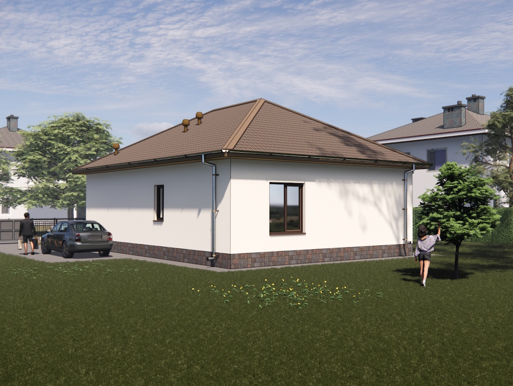 Задній фасад