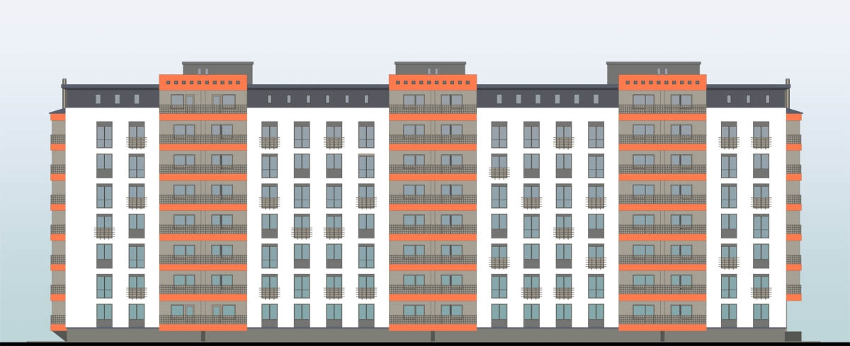 Задній фасад