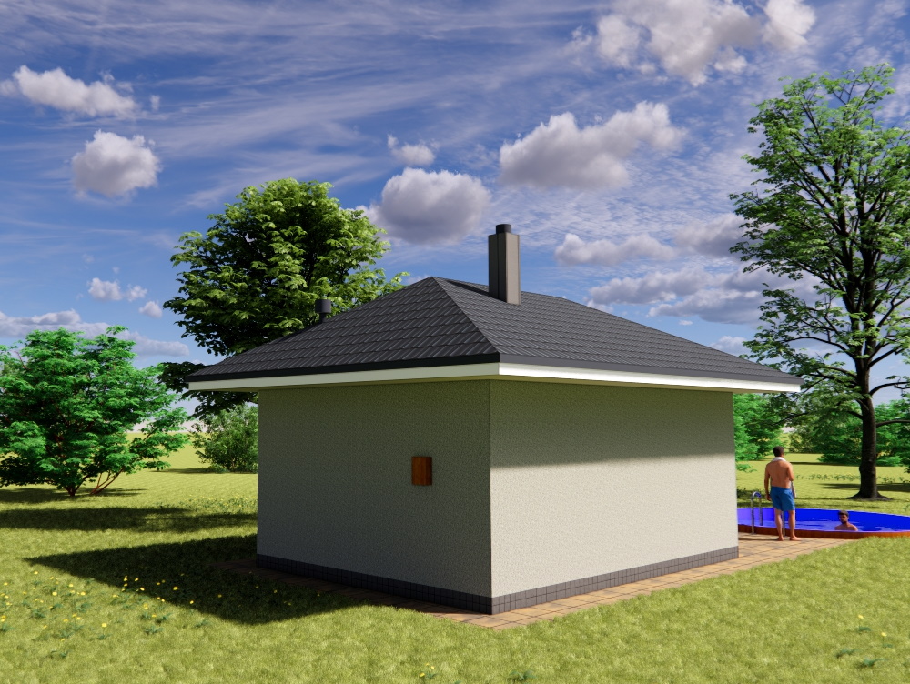 Задній фасад