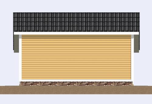 Задній фасад