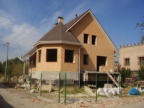 Вигляд будинку перед фінішем