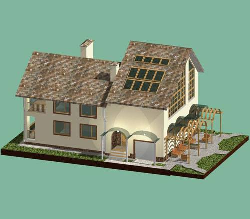 Вид дома после реконструкции картинка 1