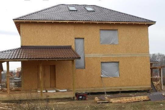 будівництво будинку з SIP панелей