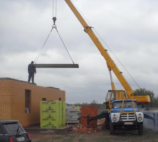 перекриття в будинку з газобетону