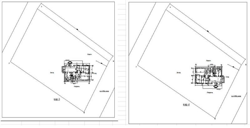 Визначення оптимального розташування на ділянці згідно сонячного тепло вступу