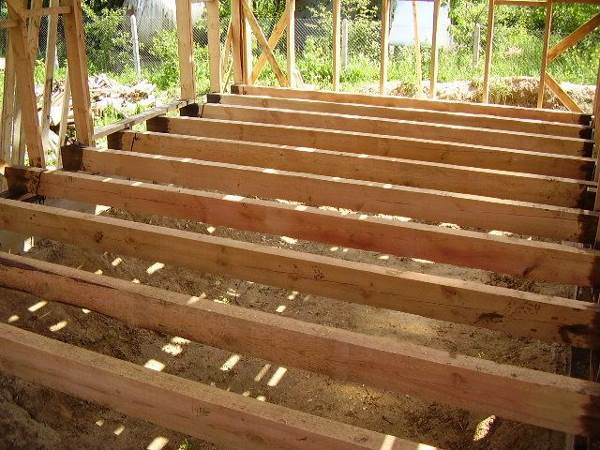 каркасний будинок побудувати. Балки