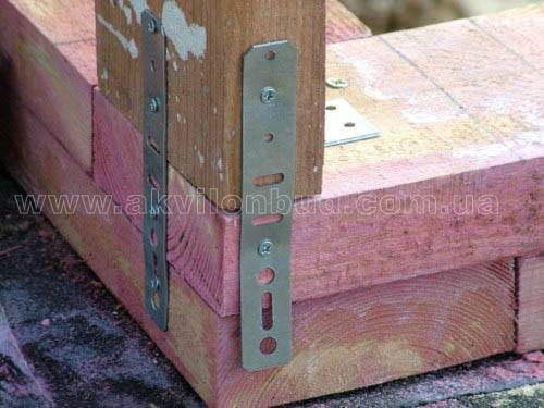 Кріплення кутової стійки