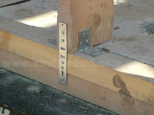 Кріплення рядової стійки