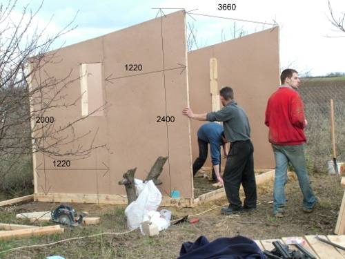 каркасний будинок своїми руками. будуємо битовку