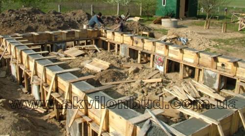 дачний будиночок своїми руками фото. бетонування рандбалки