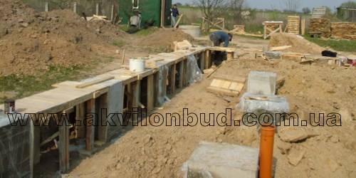 akvilonbud com ua. Виготовлення опалубки для цоколя-рандбалки