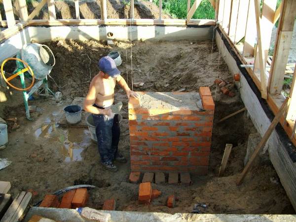 будівництво дачних каркасних будинків. Вертикаль по схилу