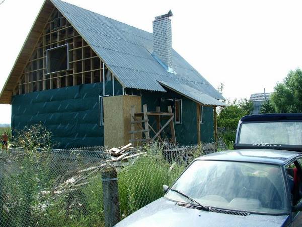 каркасні будинки під ключ. Приступаємо до обшивки ОСБ