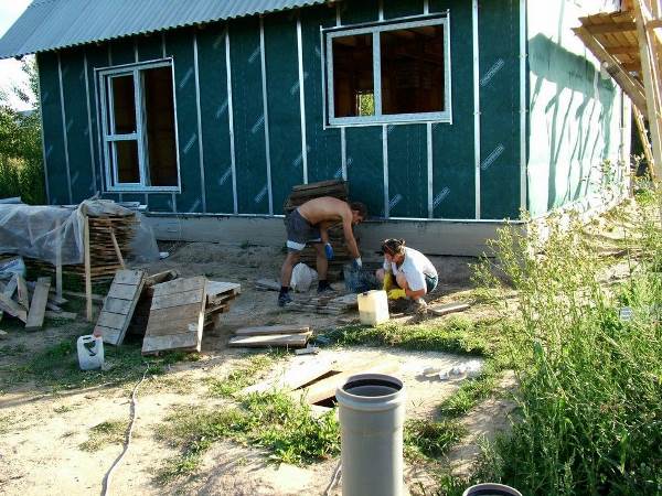 будівництво дачних будинків. Приступаємо до пристрою фасаду
