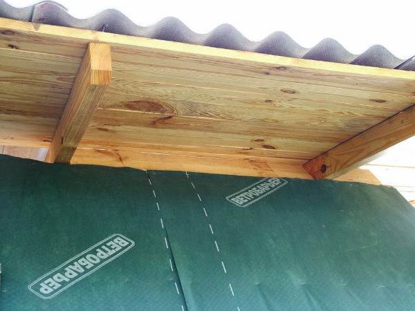 з чого будувати будинок. Стик вітроізоляційних плівки