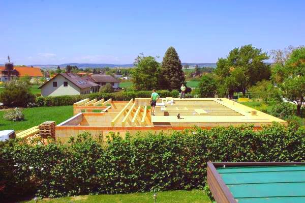 Пол чердака из OSB плиты