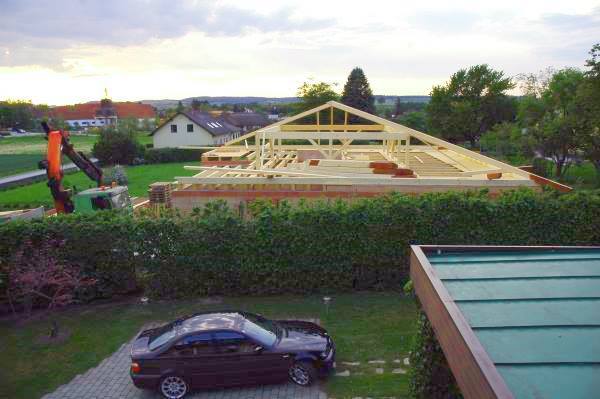 Укладываем и обрабатываем стропила