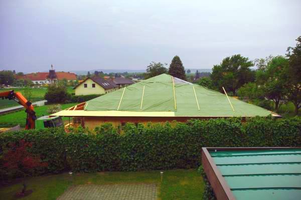 Обшиваем кровлю ветробарьером