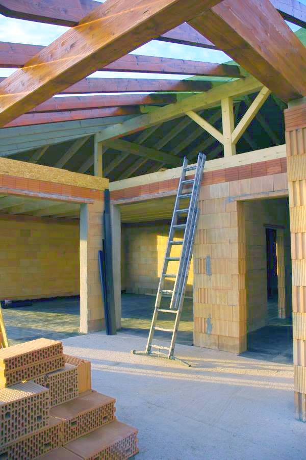 Вот такой вид кровли изнутри