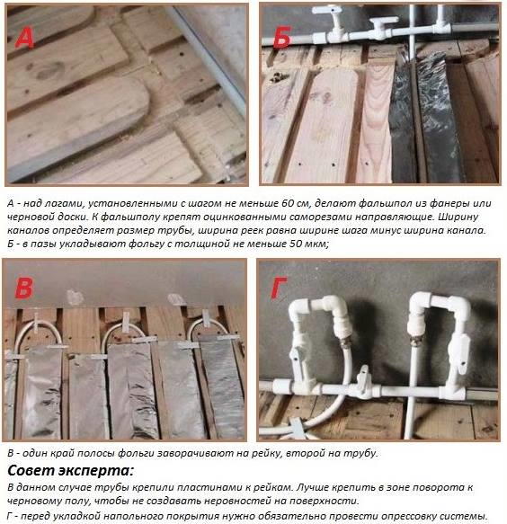 легка тепла підлога