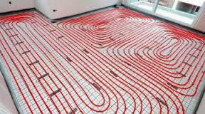 укладання контурів теплої підлоги