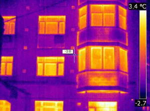 Послуги тепловізора ціна і перевірка квартири тепловізором